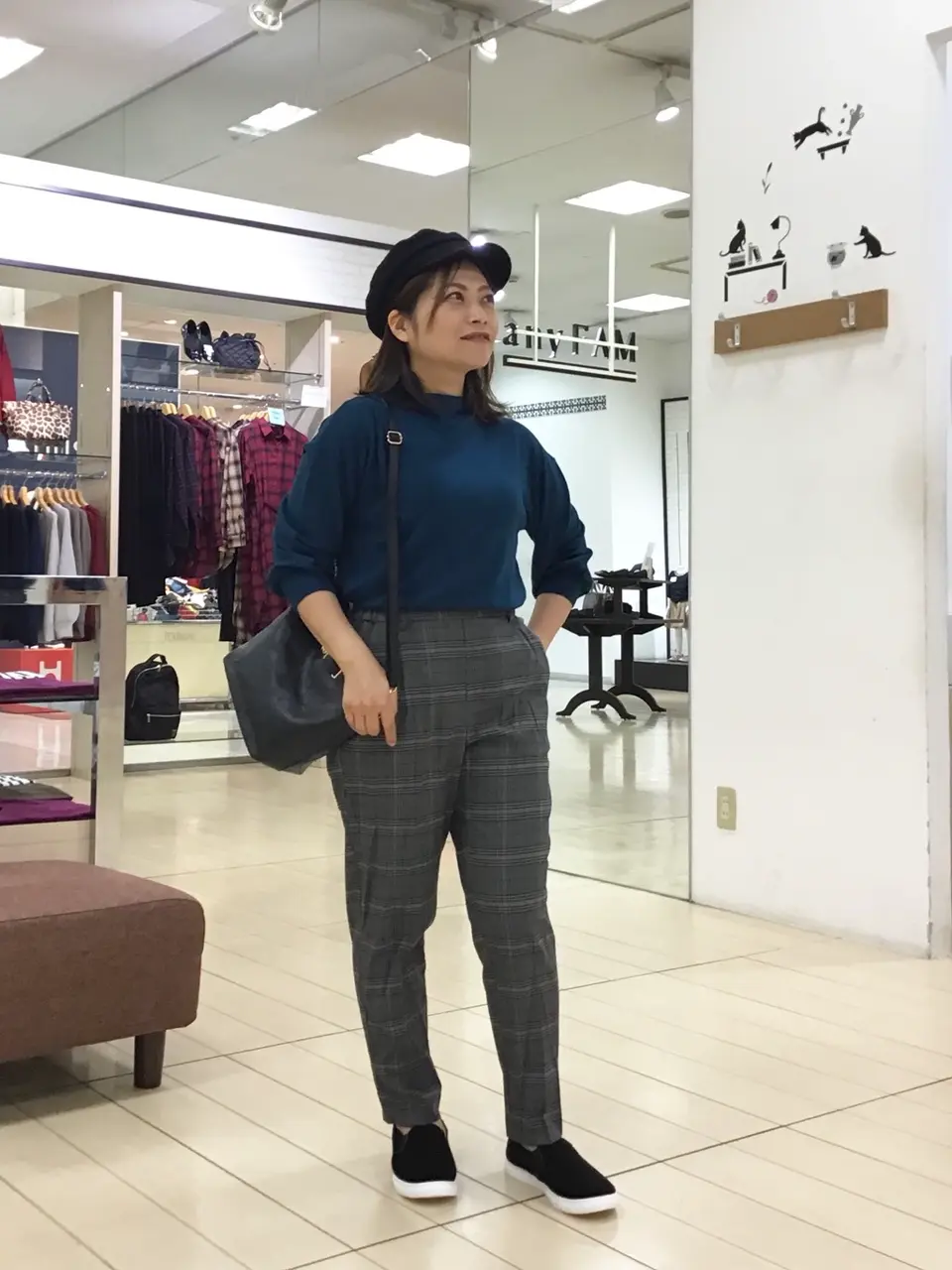  スタッフ コーディネート画像