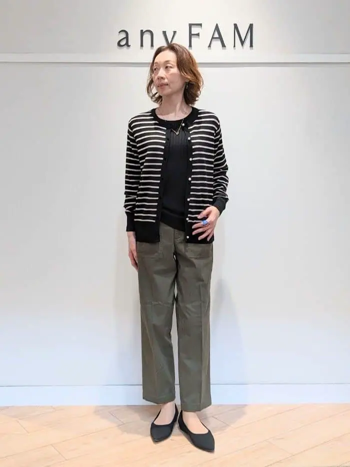  スタッフ コーディネート画像