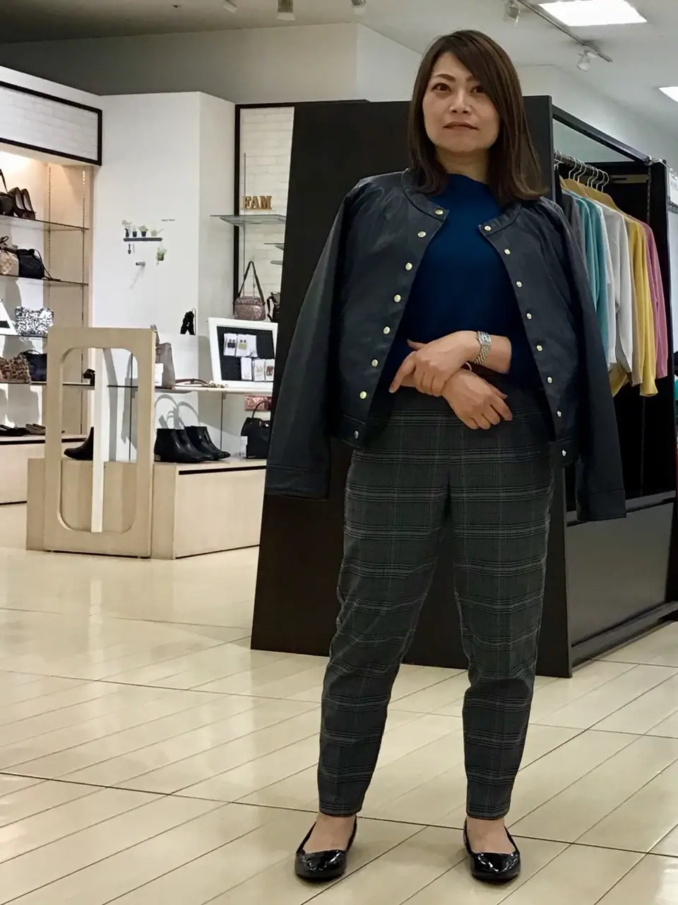  スタッフ コーディネート画像