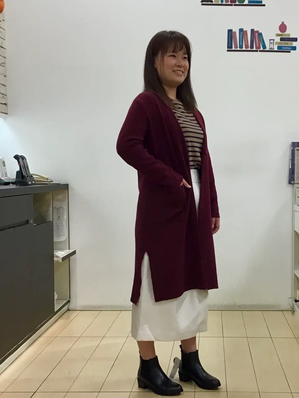  スタッフ コーディネート画像