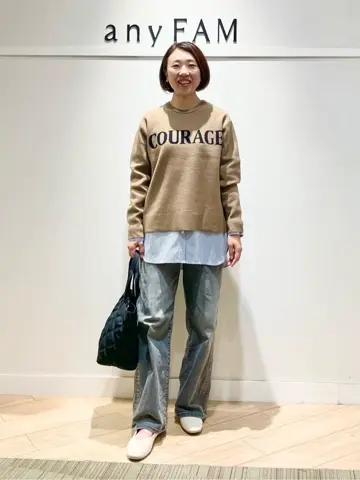 ANY スタッフ コーディネート画像