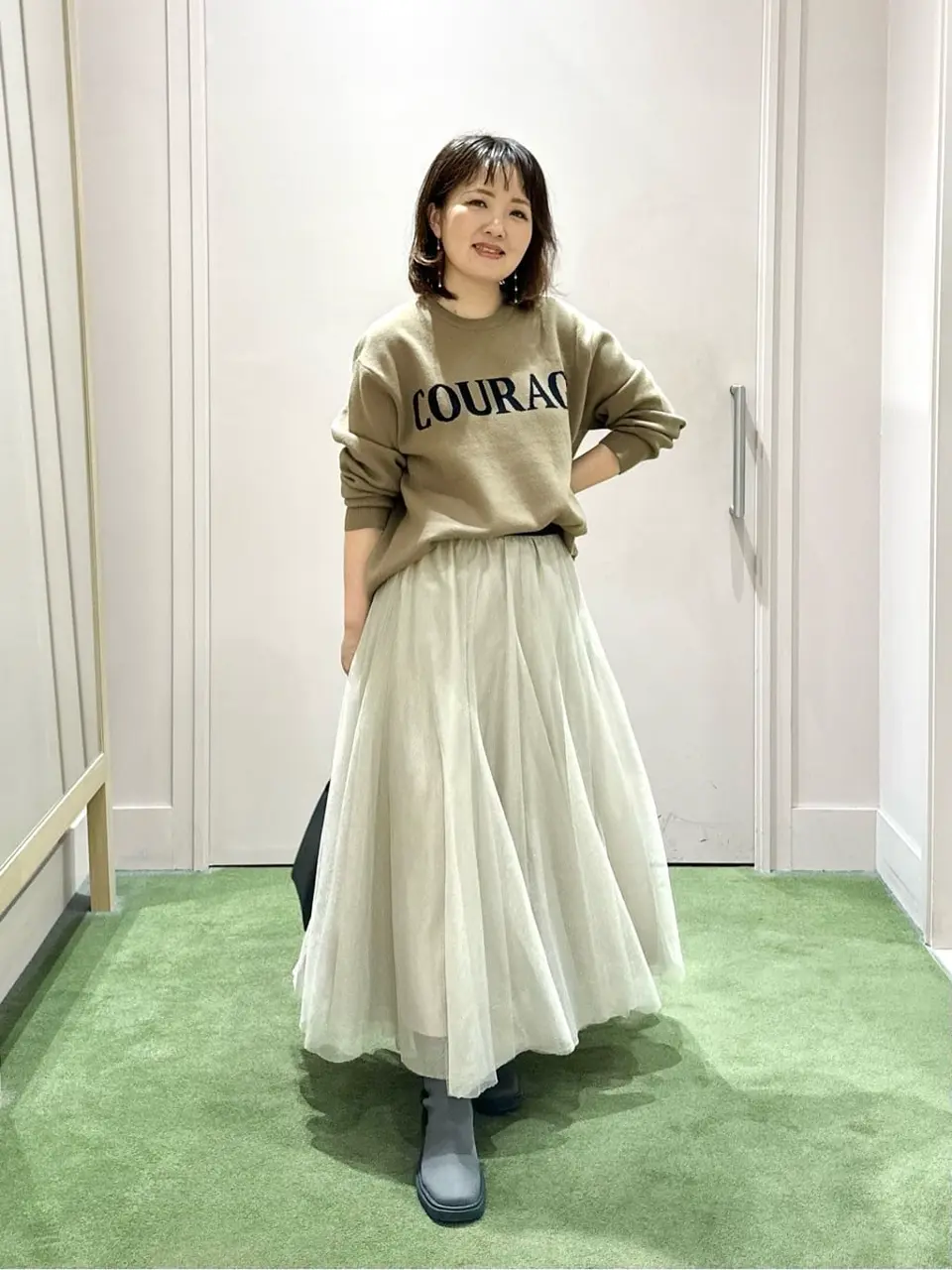 ANY フジコ コーディネート画像