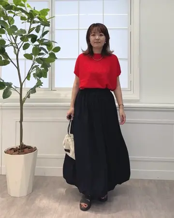 ANY フジコ コーディネート画像