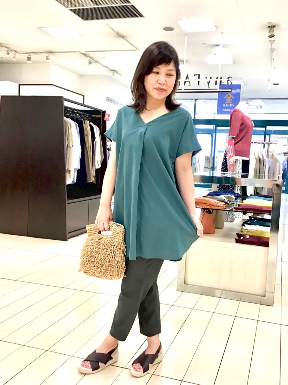  スタッフ コーディネート画像