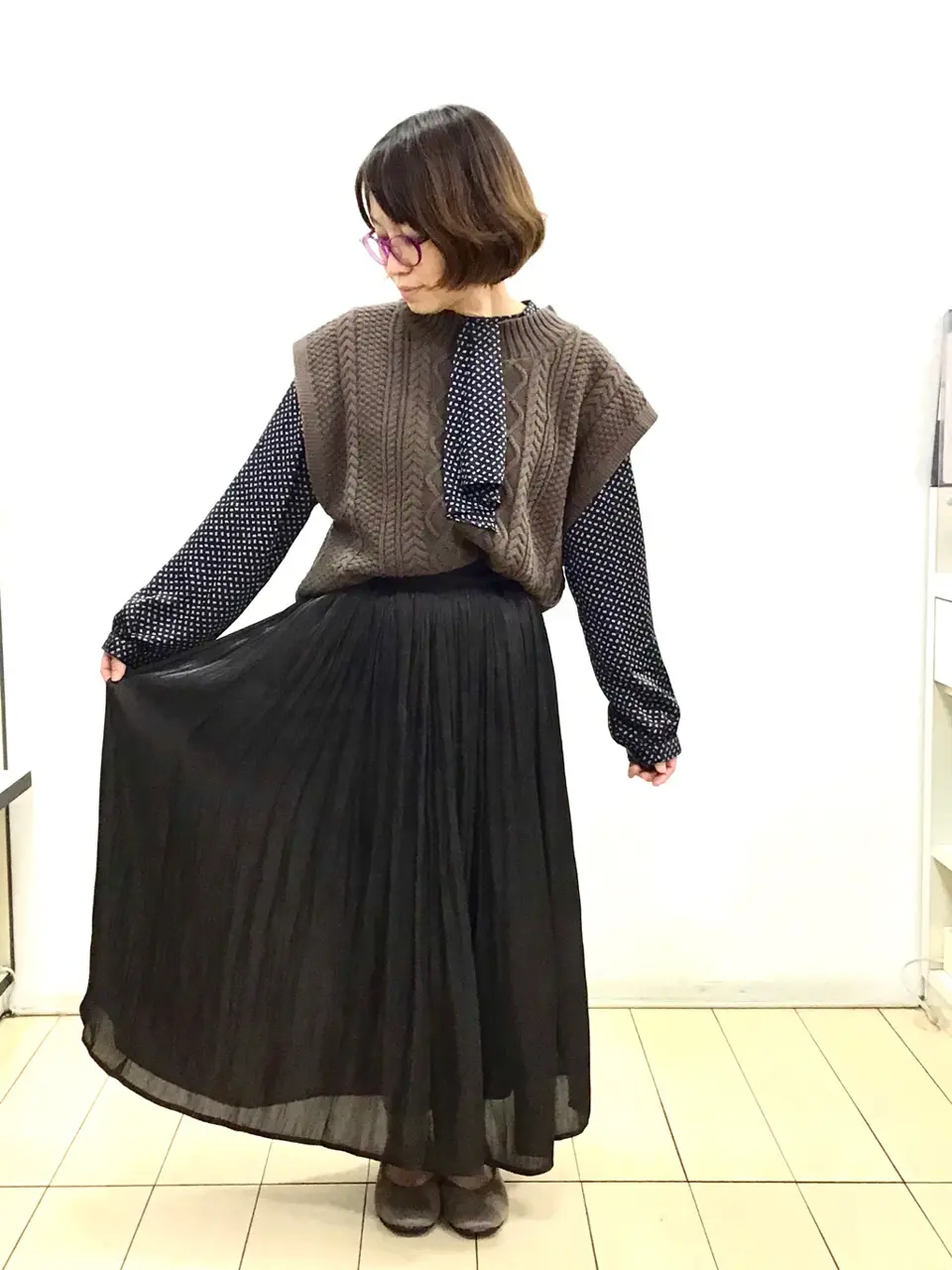  スタッフ コーディネート画像