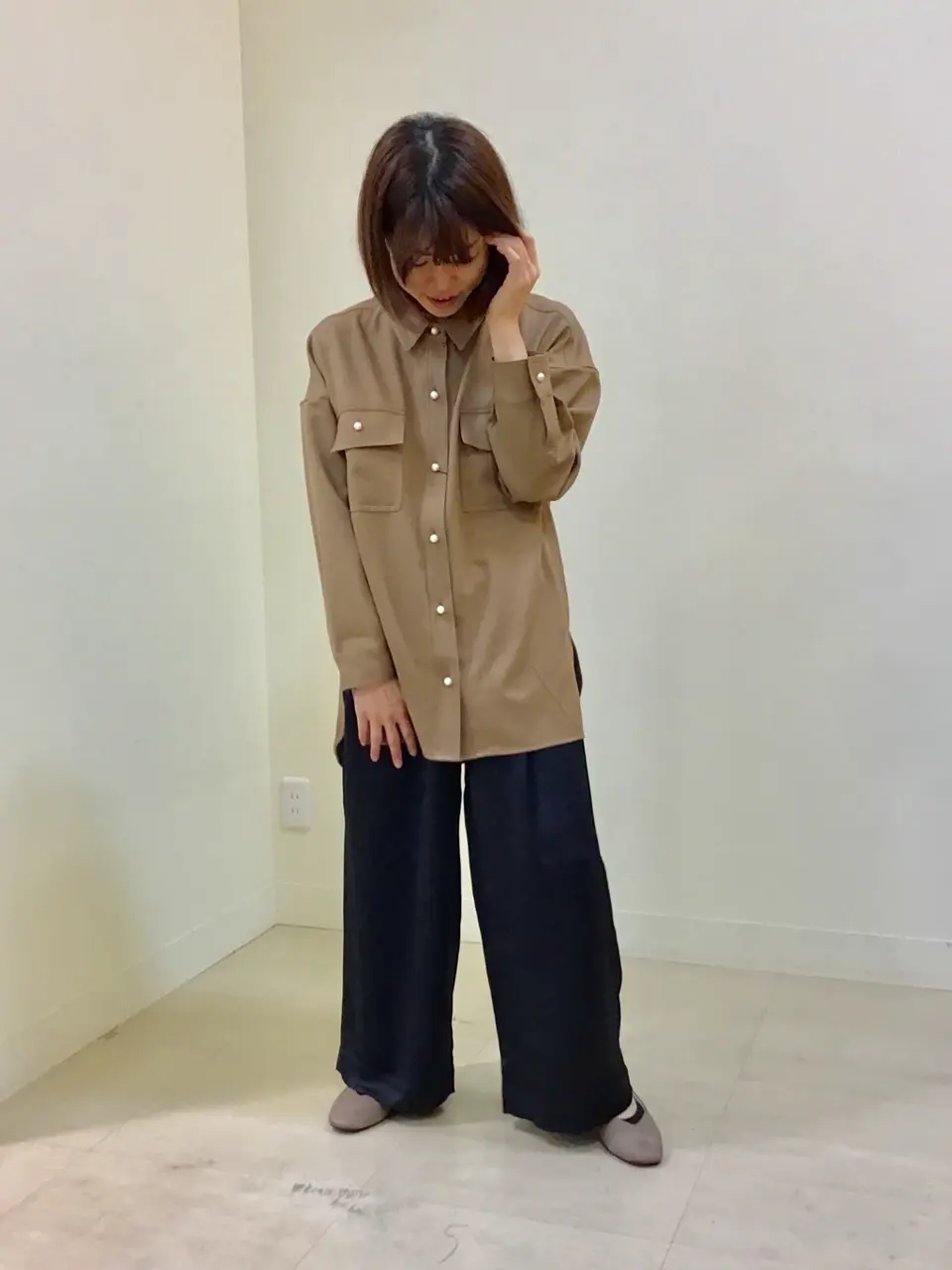  スタッフ コーディネート画像