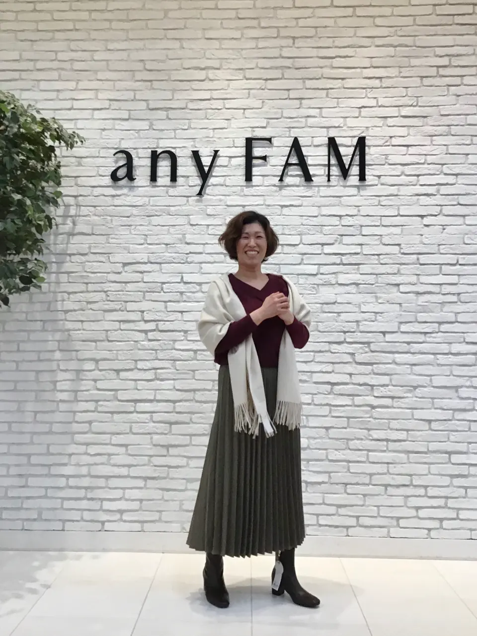  スタッフ コーディネート画像