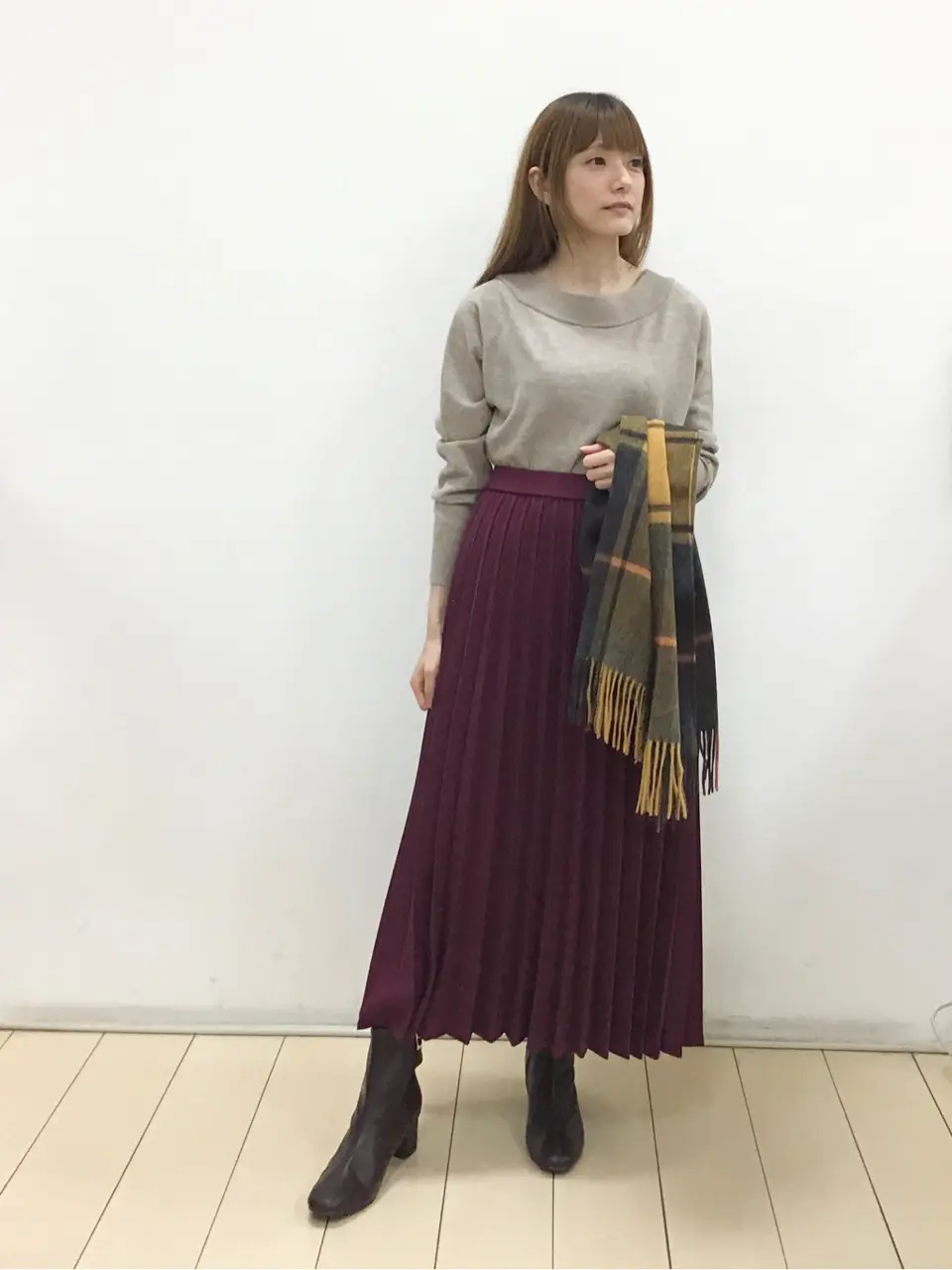  スタッフ コーディネート画像