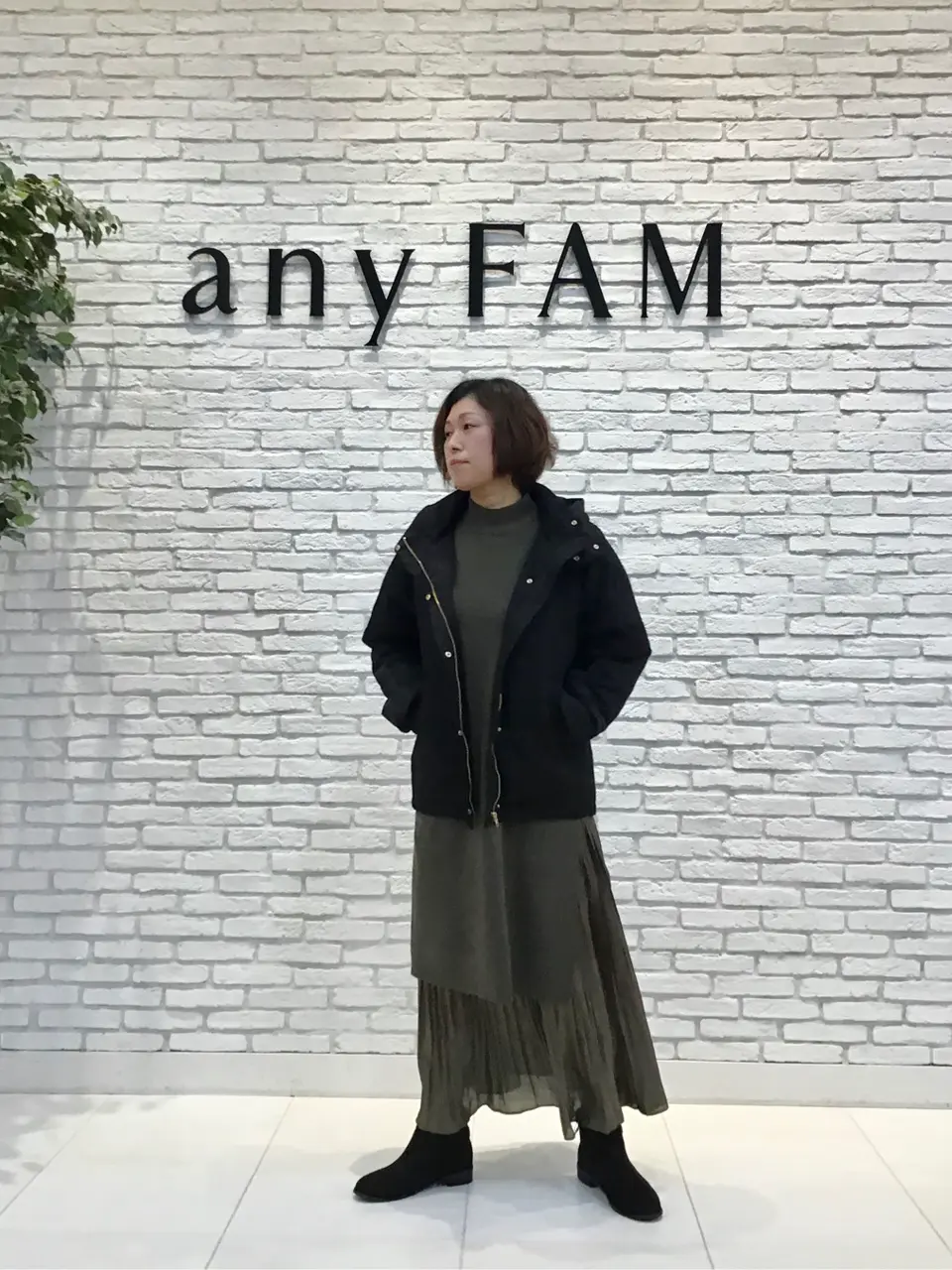  スタッフ コーディネート画像