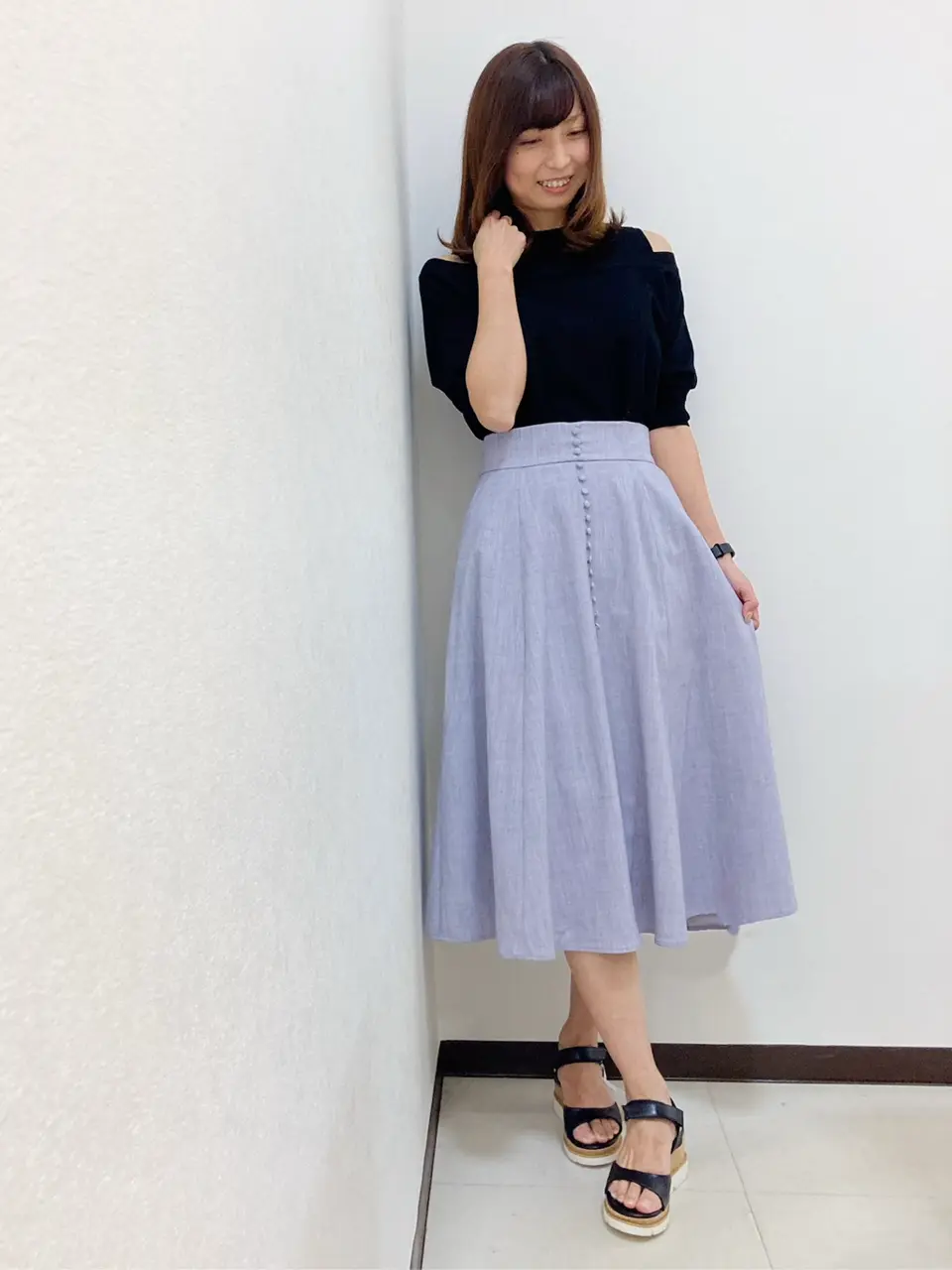  スタッフ コーディネート画像