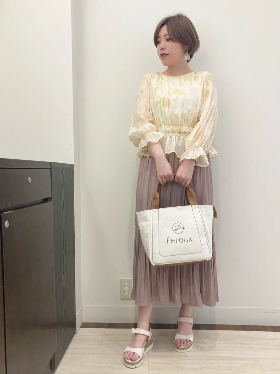 Feroux スタッフ コーディネート画像