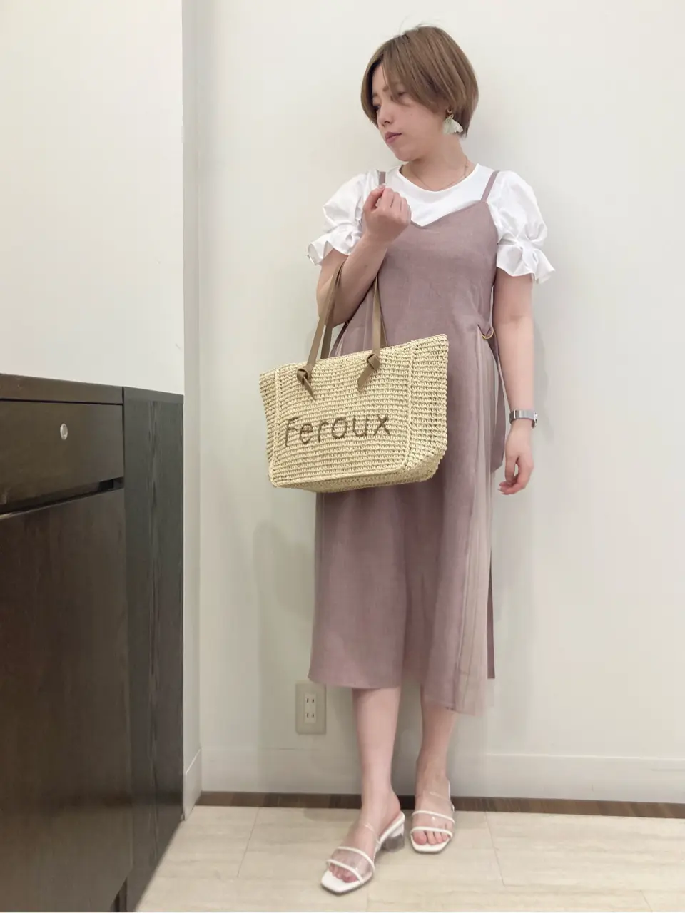 Feroux スタッフ コーディネート画像