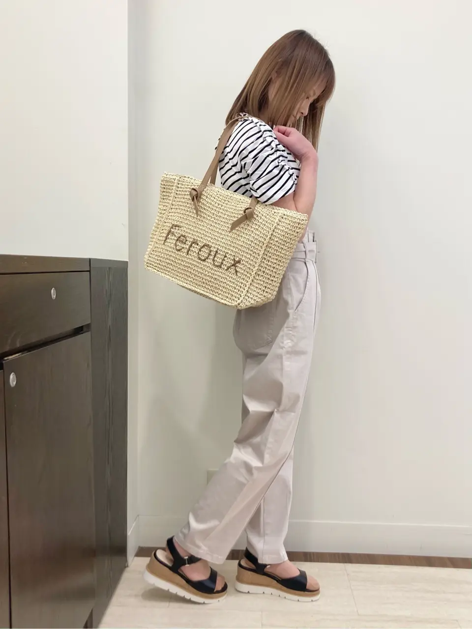 Feroux スタッフ コーディネート画像