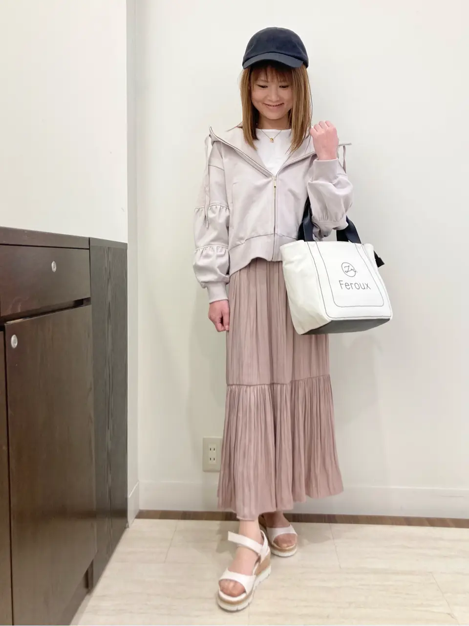 Feroux スタッフ コーディネート画像