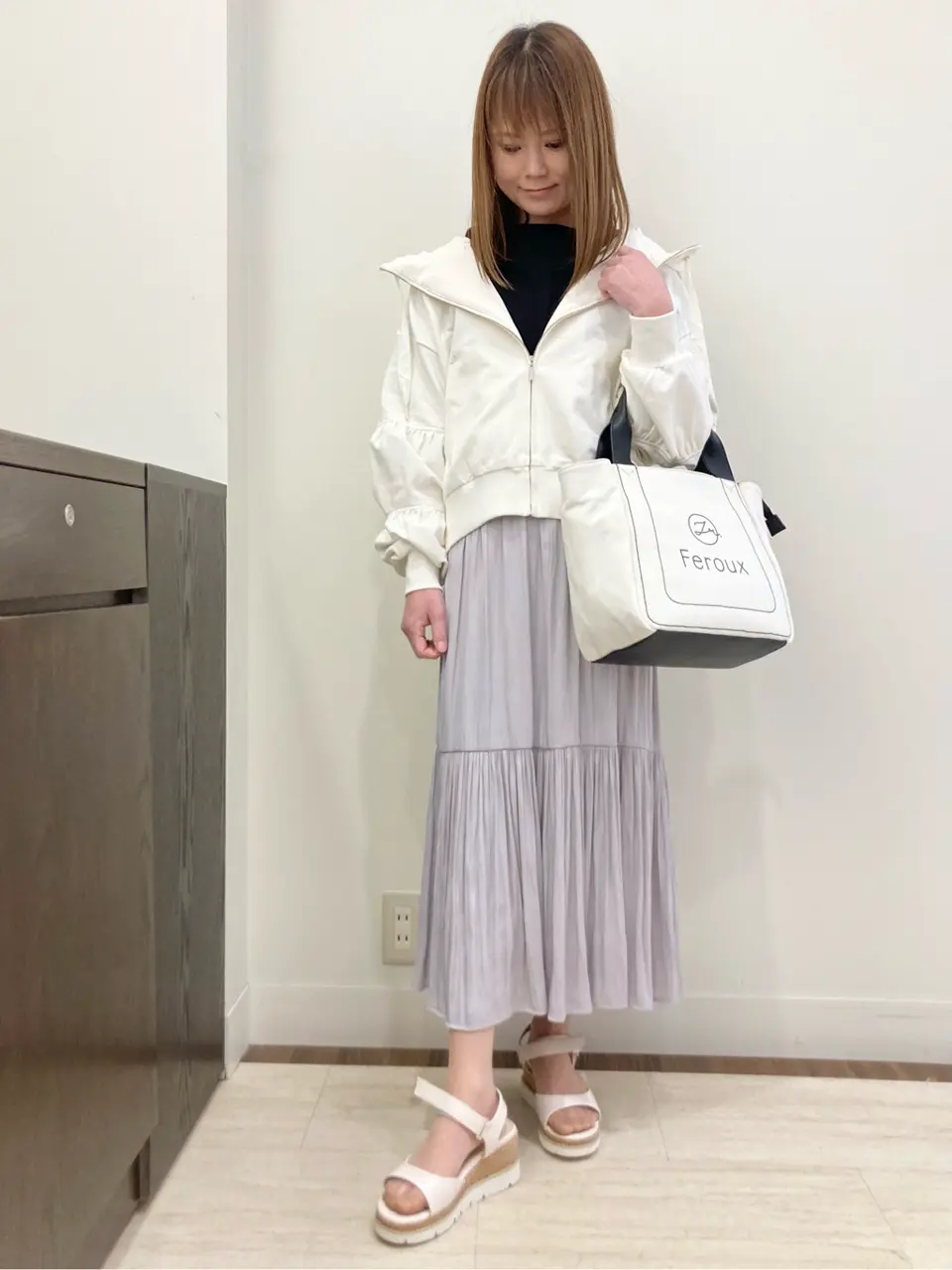 Feroux スタッフ コーディネート画像