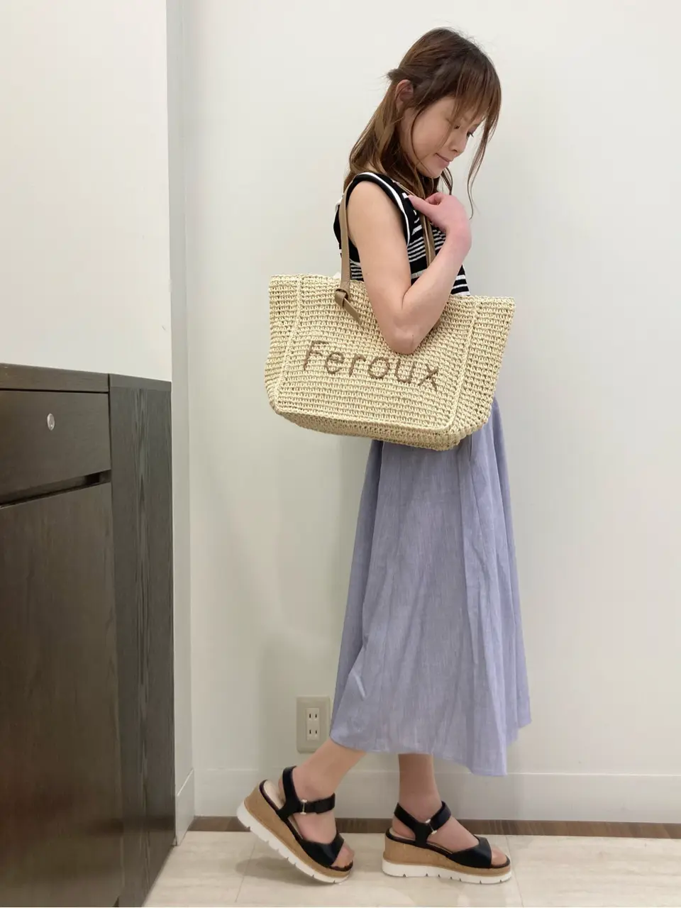 Feroux スタッフ コーディネート画像