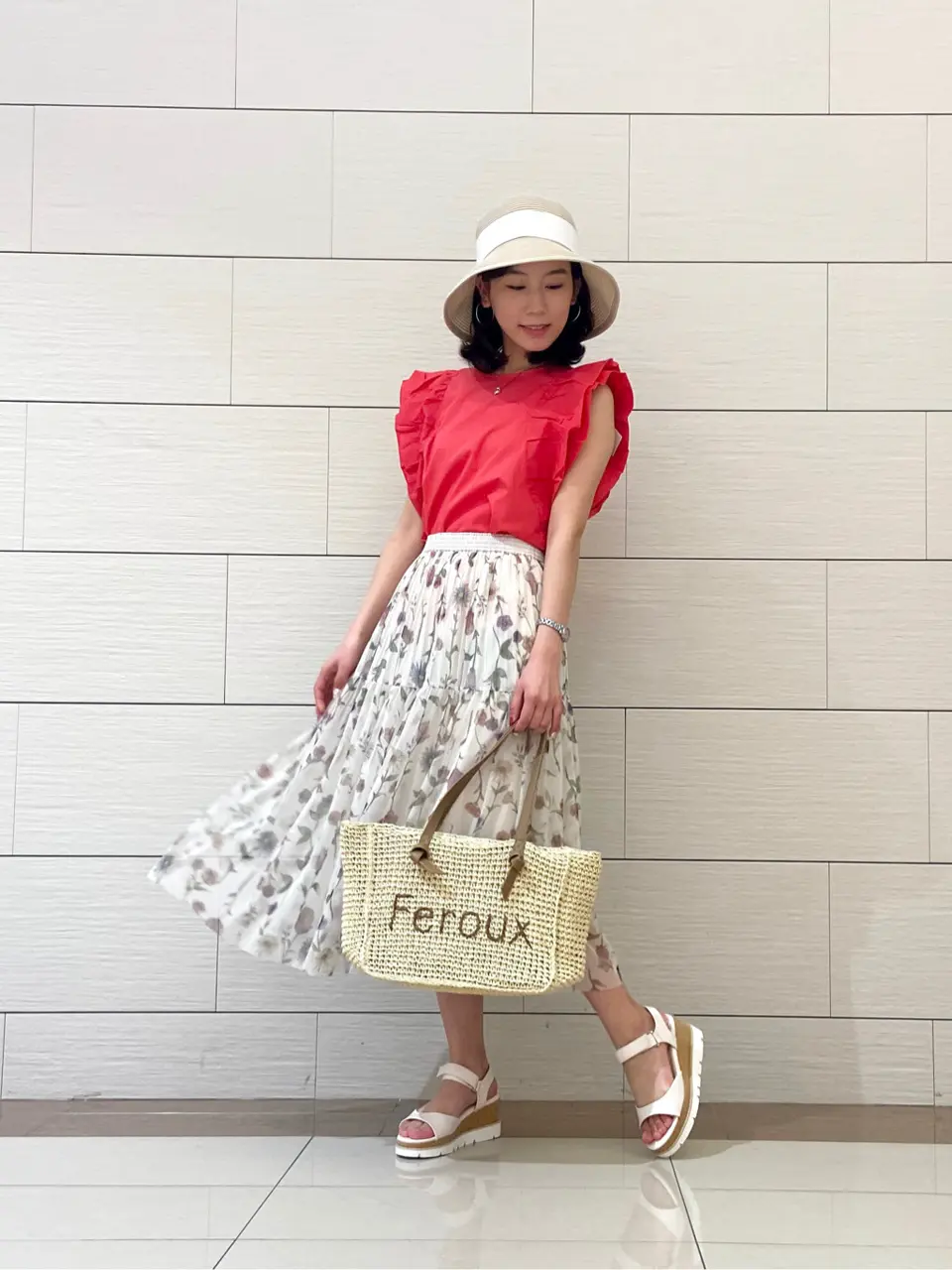 Feroux スタッフ コーディネート画像