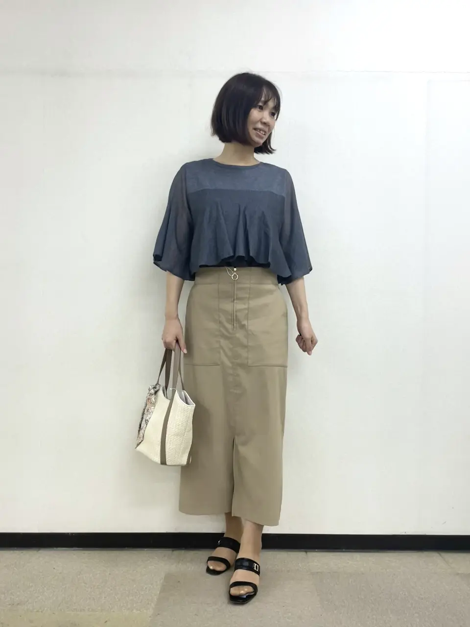 ANY SIS 小山 コーディネート画像