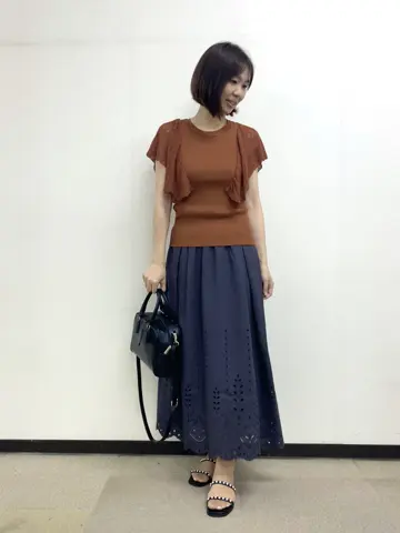 ANY SIS 小山 コーディネート画像