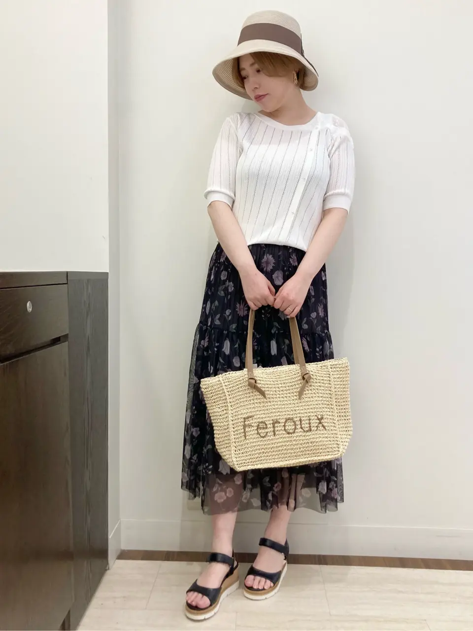 Feroux スタッフ コーディネート画像