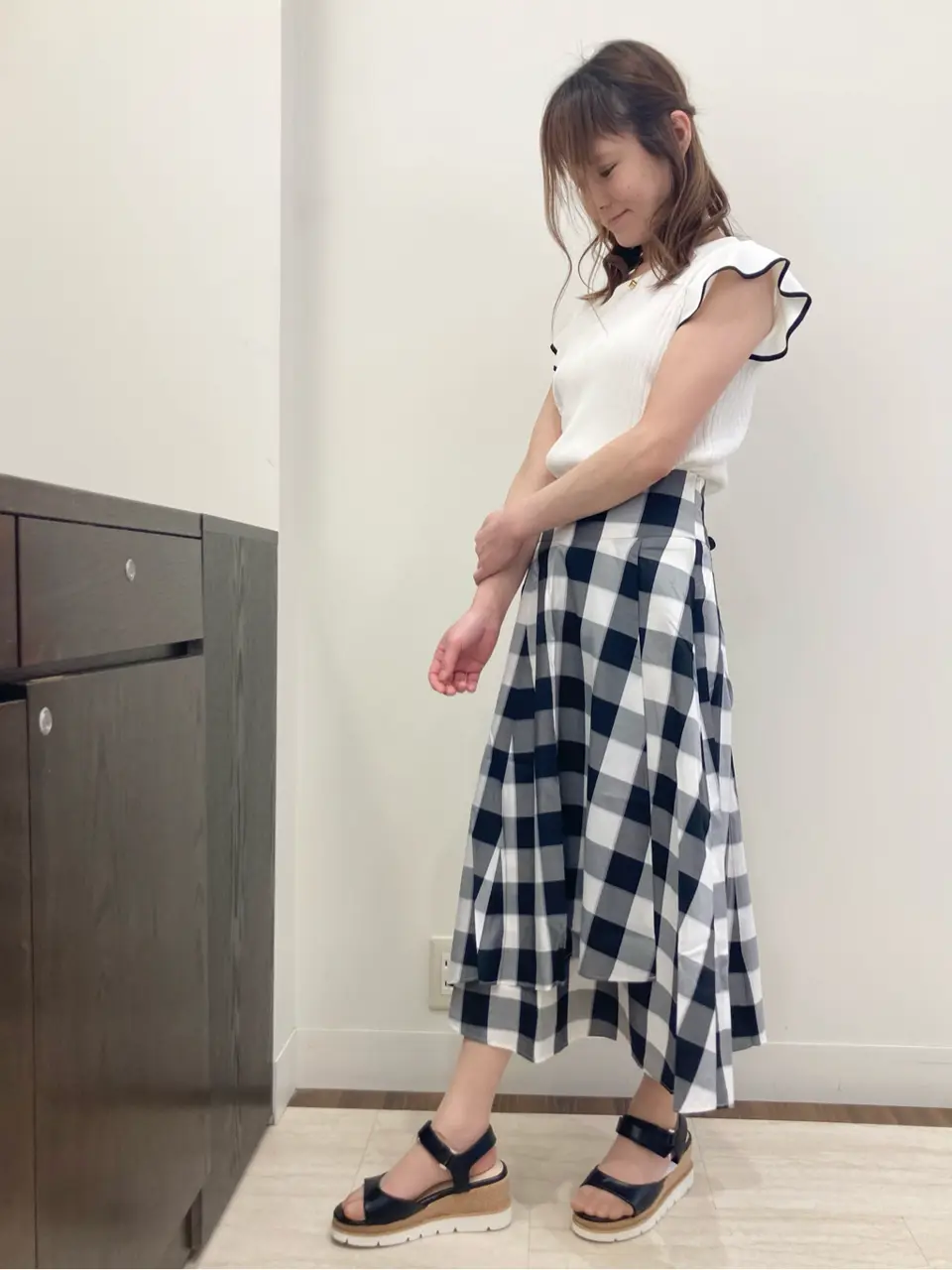 Feroux スタッフ コーディネート画像