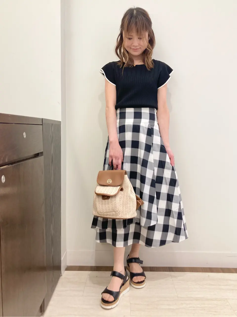 Feroux スタッフ コーディネート画像