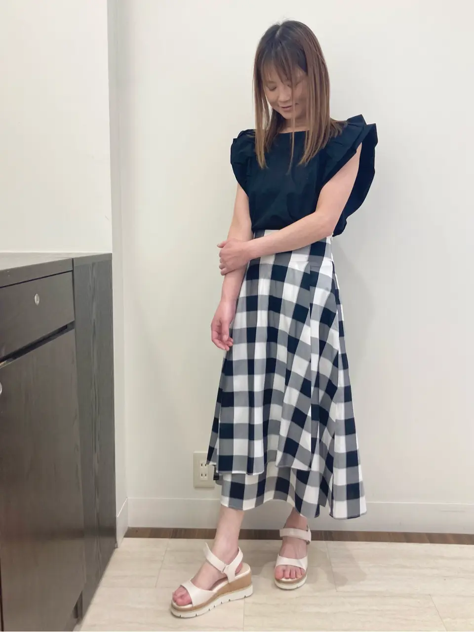 Feroux スタッフ コーディネート画像