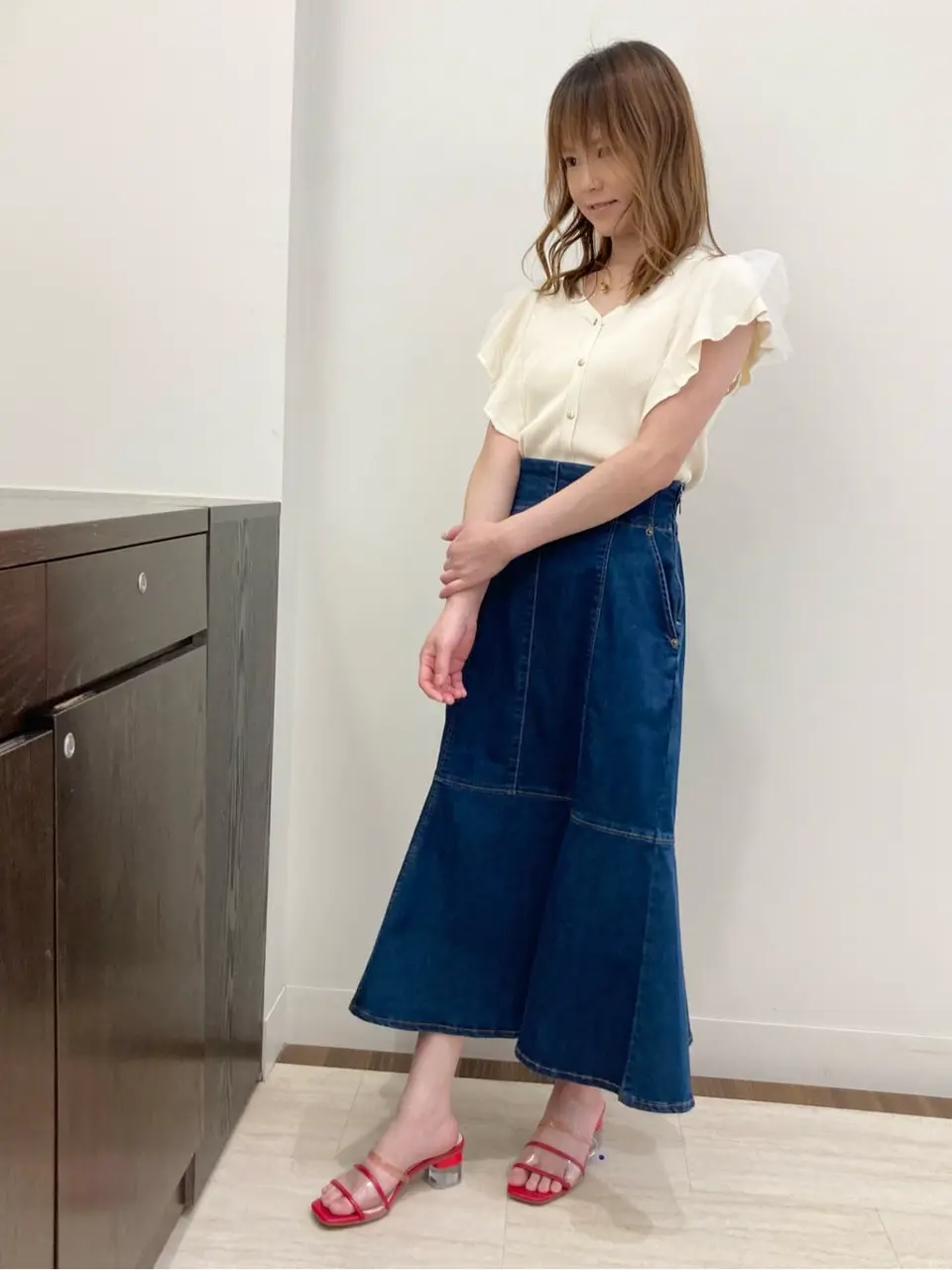 Feroux スタッフ コーディネート画像