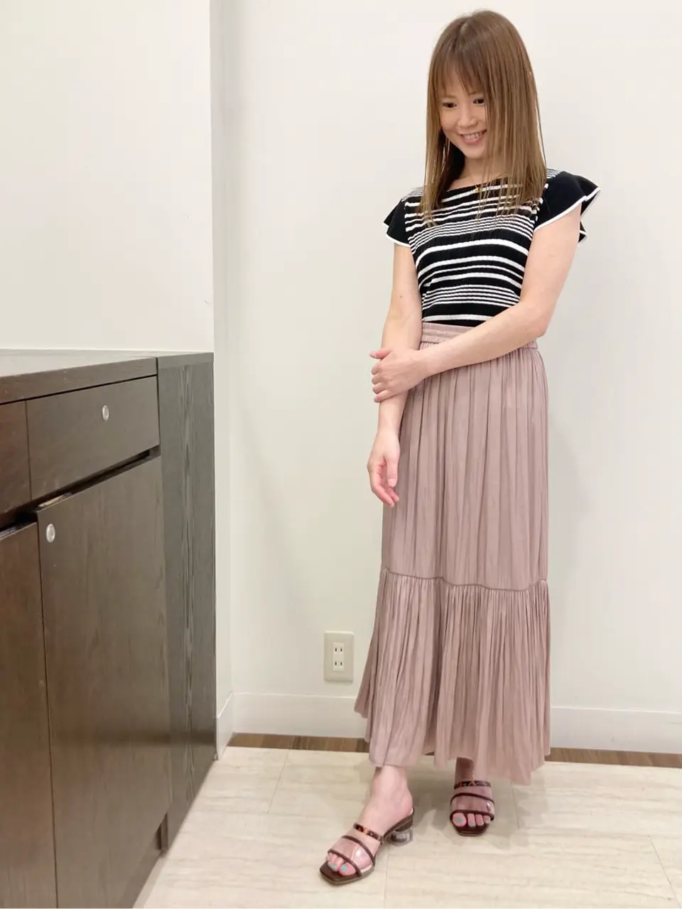 Feroux スタッフ コーディネート画像