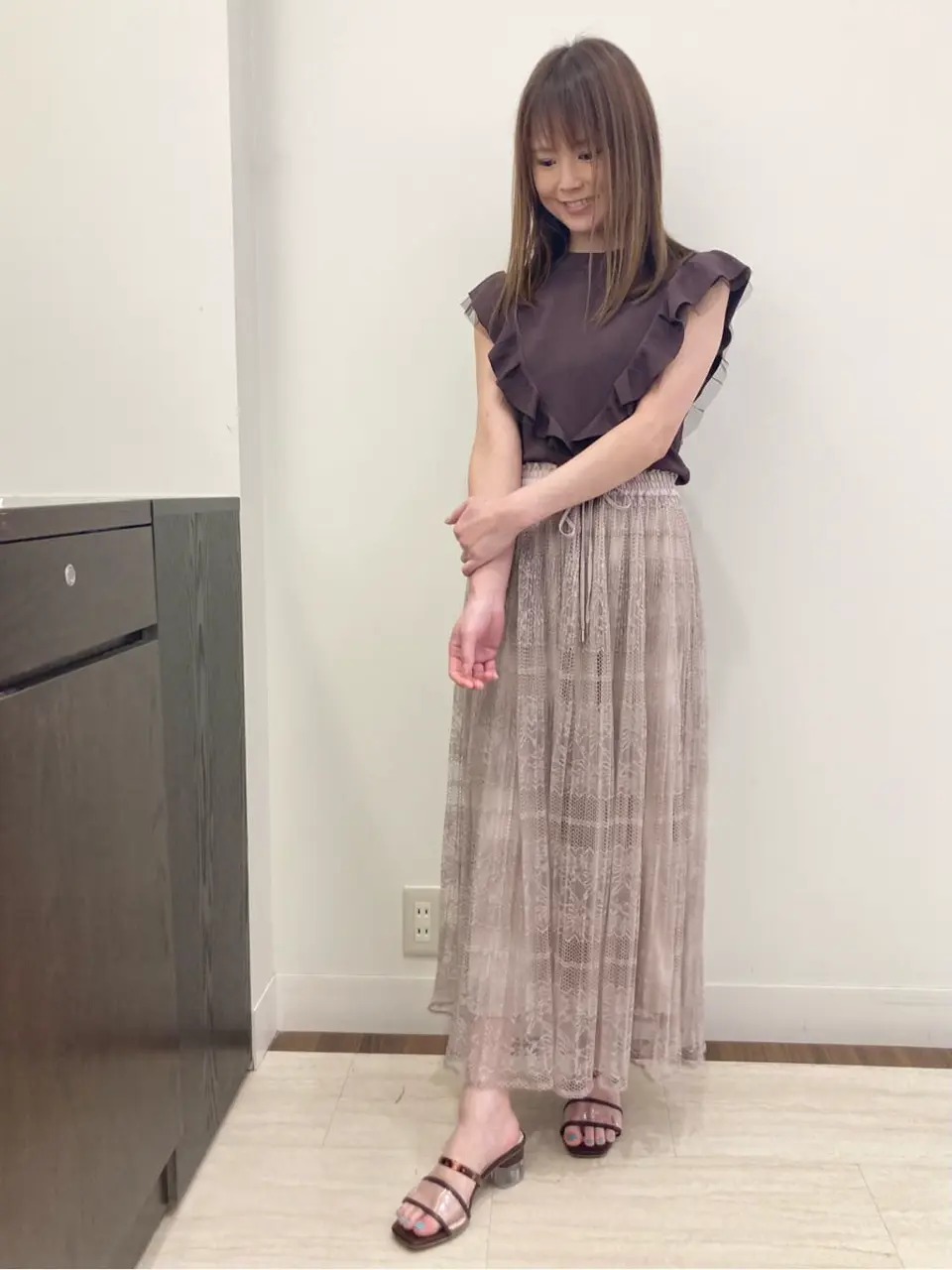 Feroux スタッフ コーディネート画像