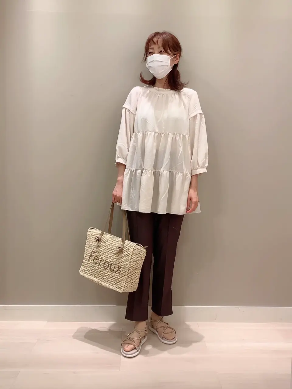 Feroux スタッフ コーディネート画像