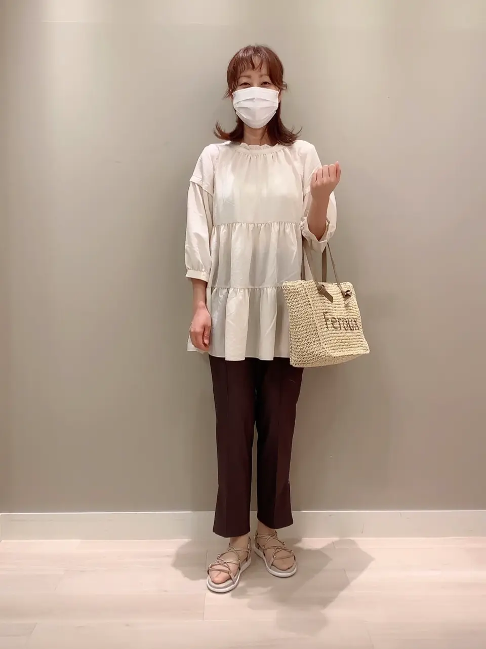 Feroux スタッフ コーディネート画像