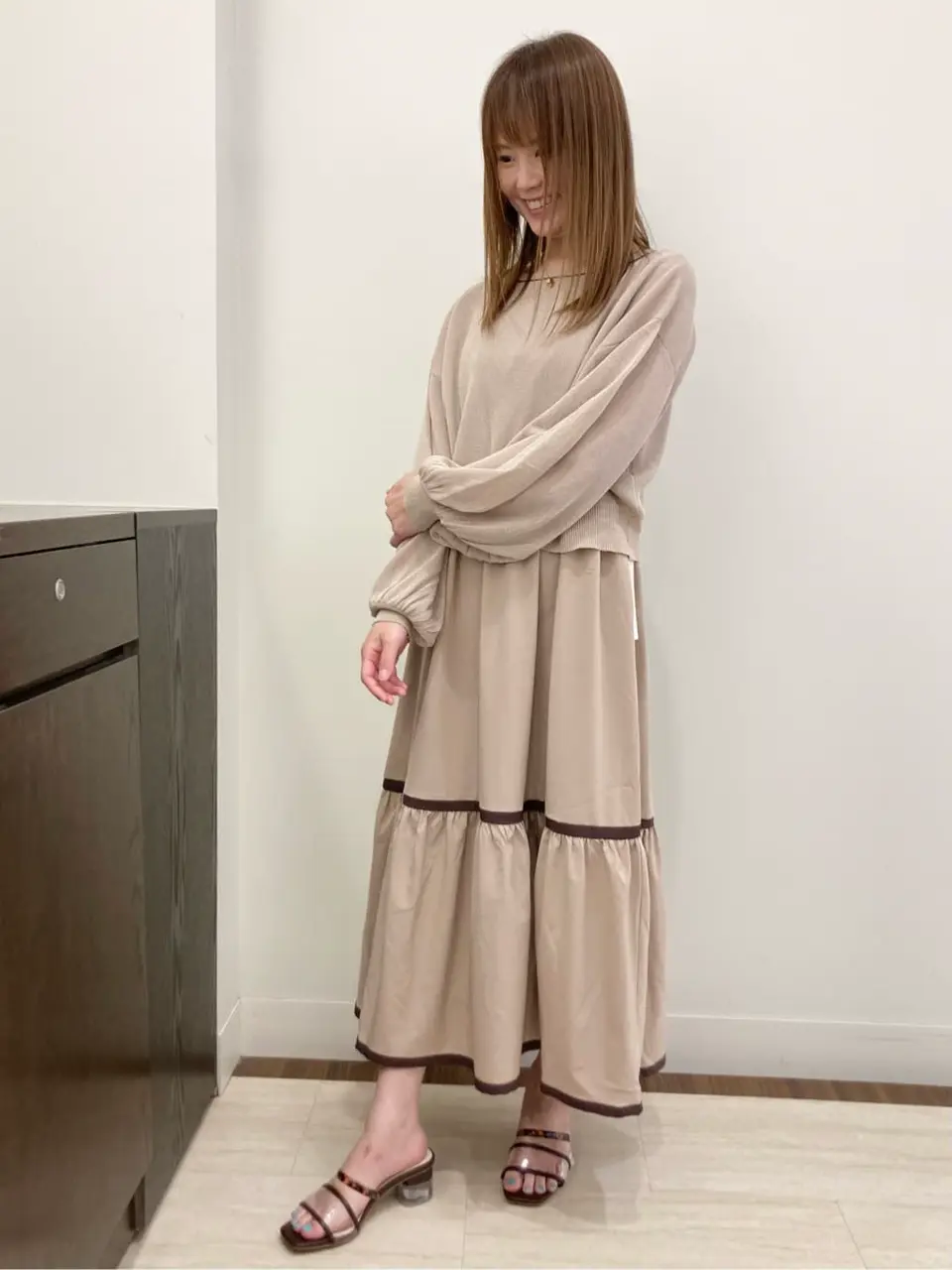 Feroux スタッフ コーディネート画像