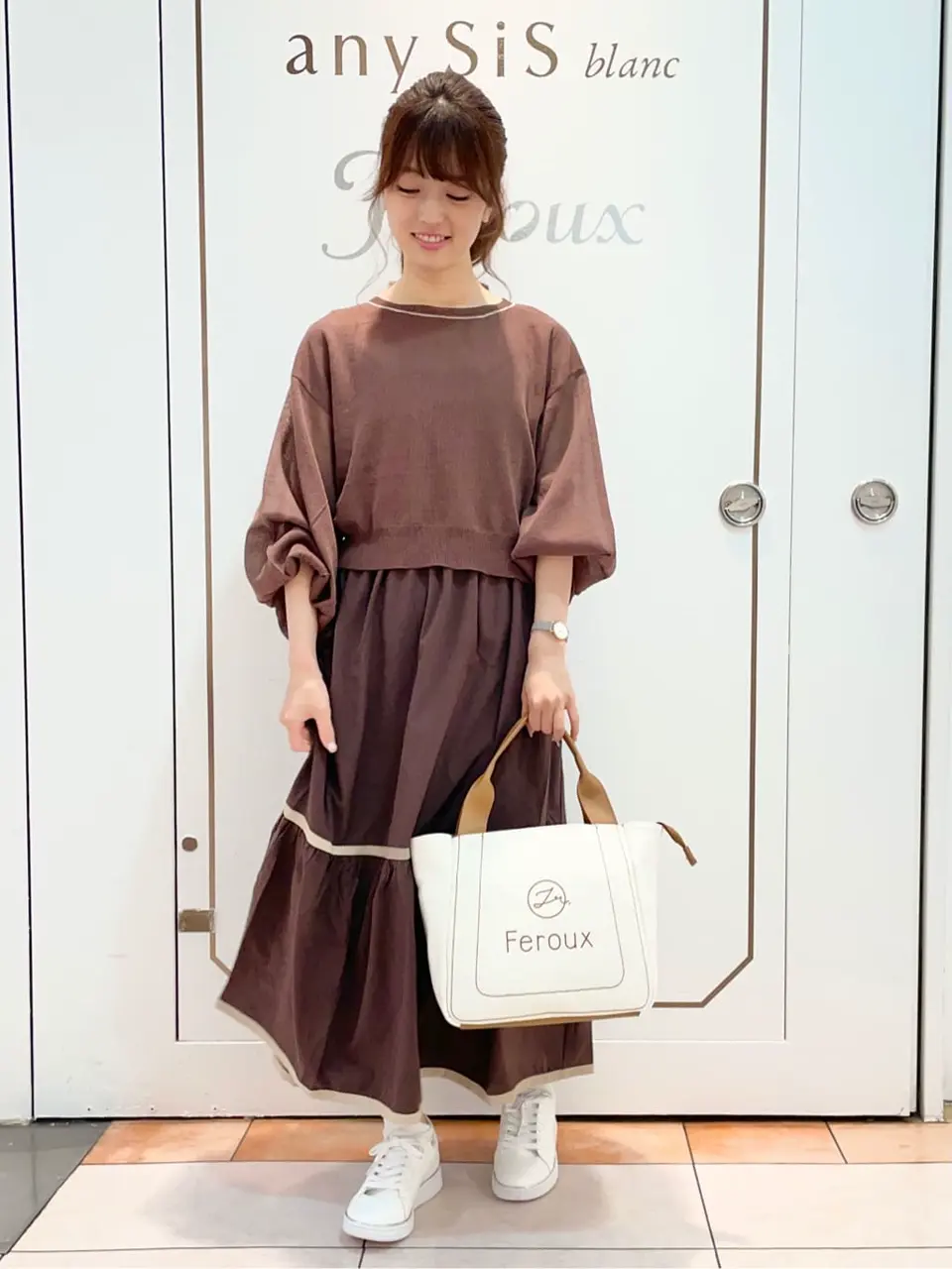 Feroux スタッフ コーディネート画像