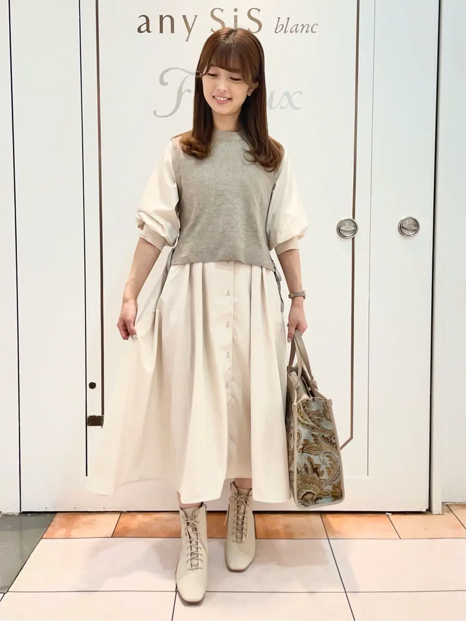  スタッフ コーディネート画像