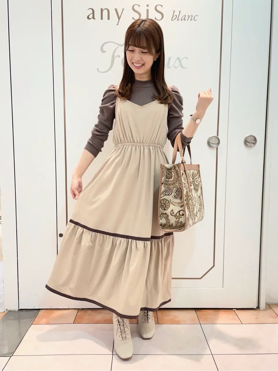  スタッフ コーディネート画像