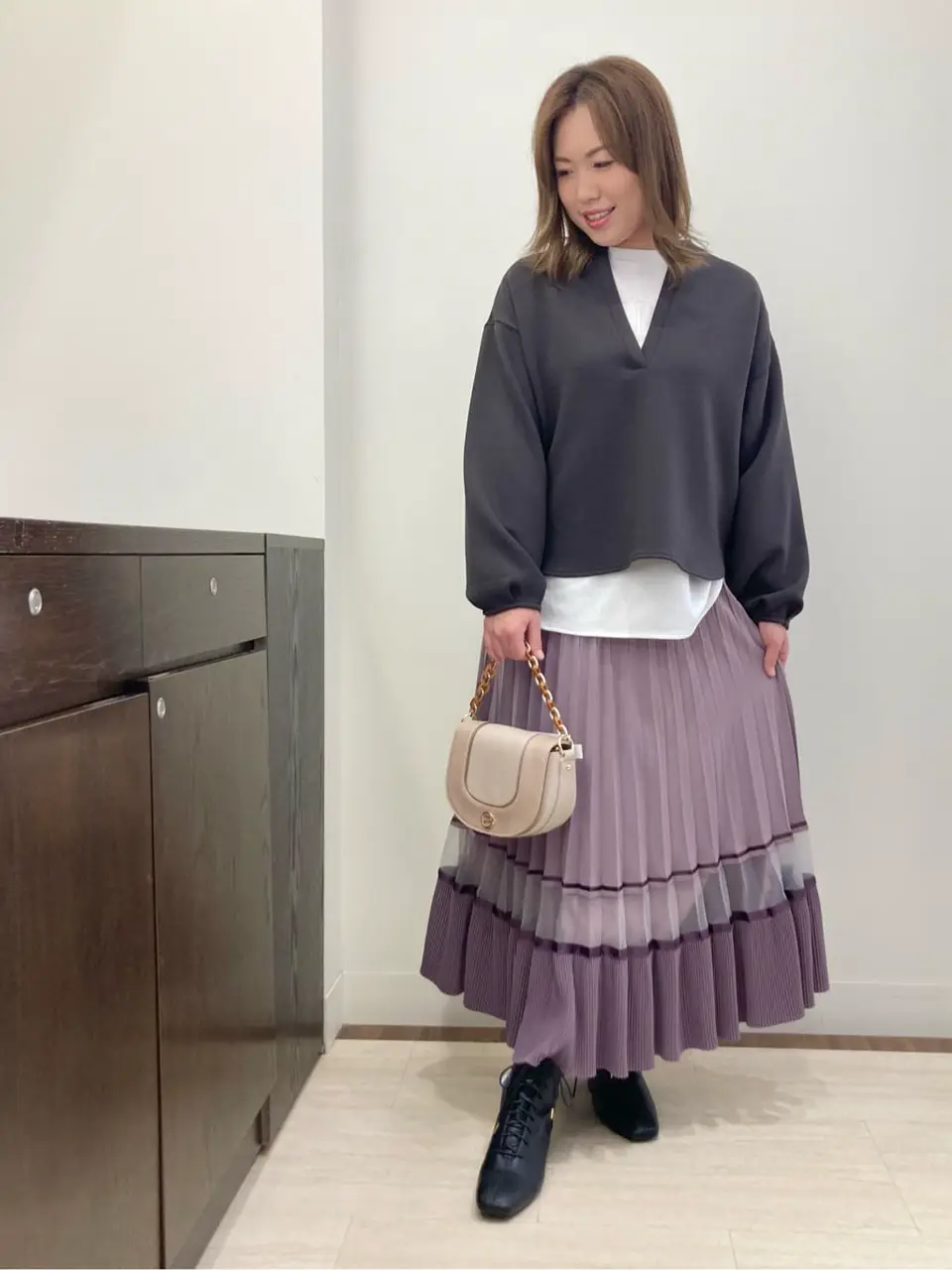 Feroux スタッフ コーディネート画像