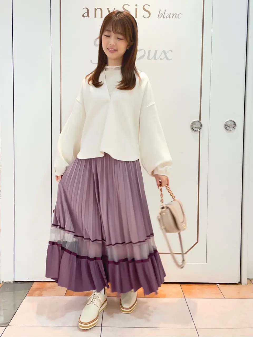 Feroux スタッフ コーディネート画像