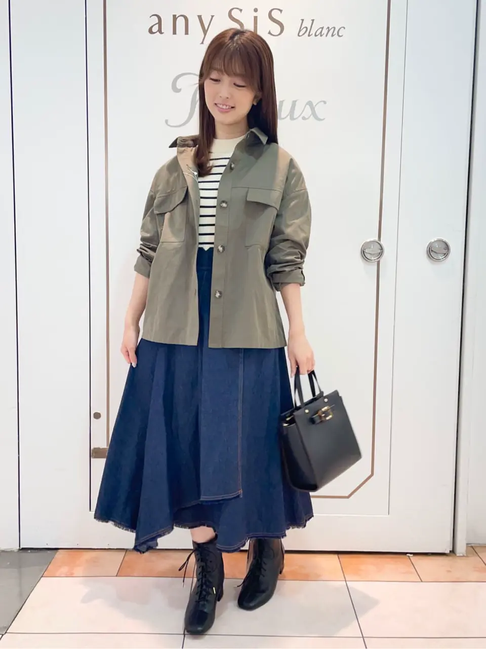 Feroux スタッフ コーディネート画像