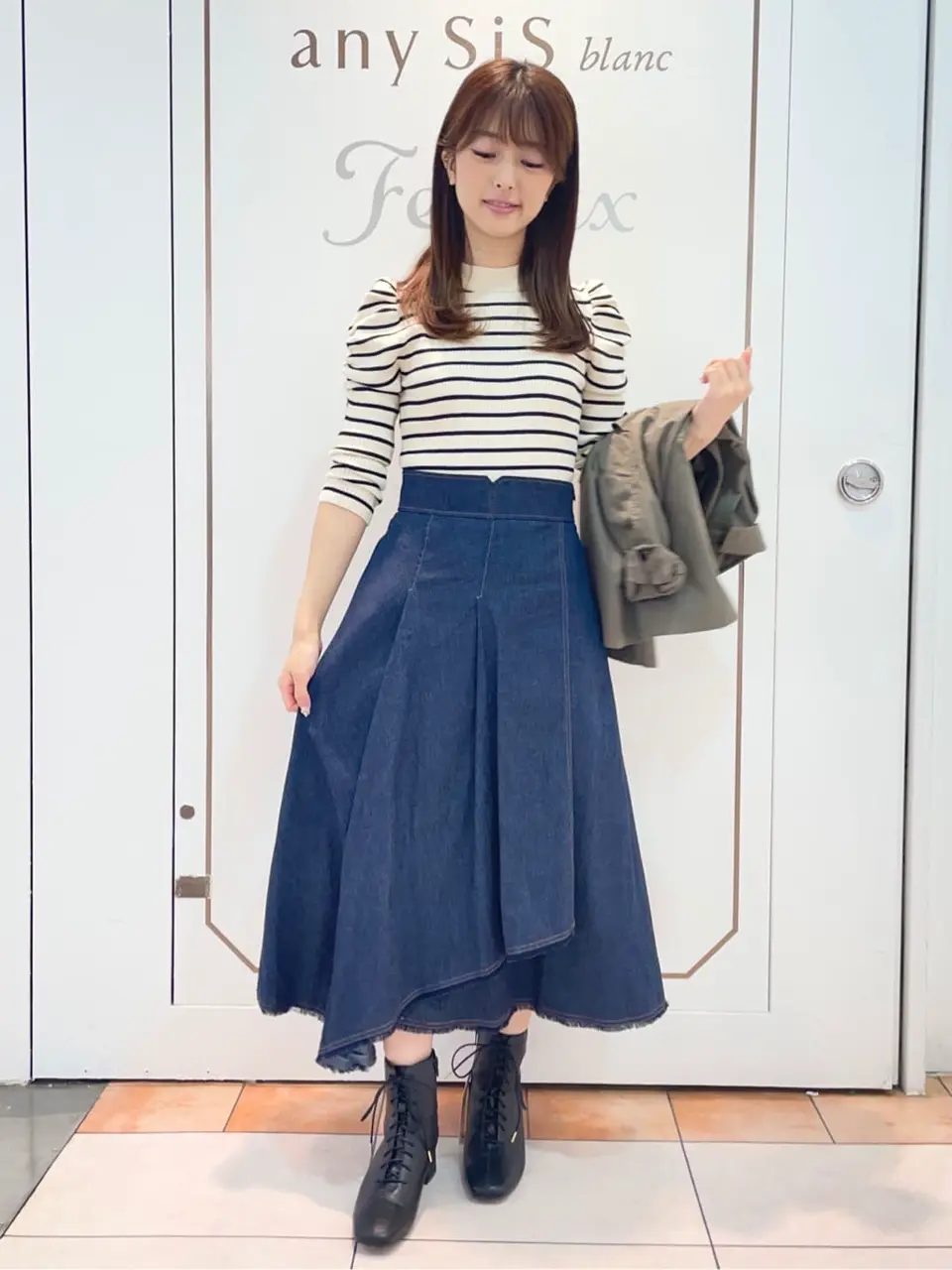 Feroux スタッフ コーディネート画像