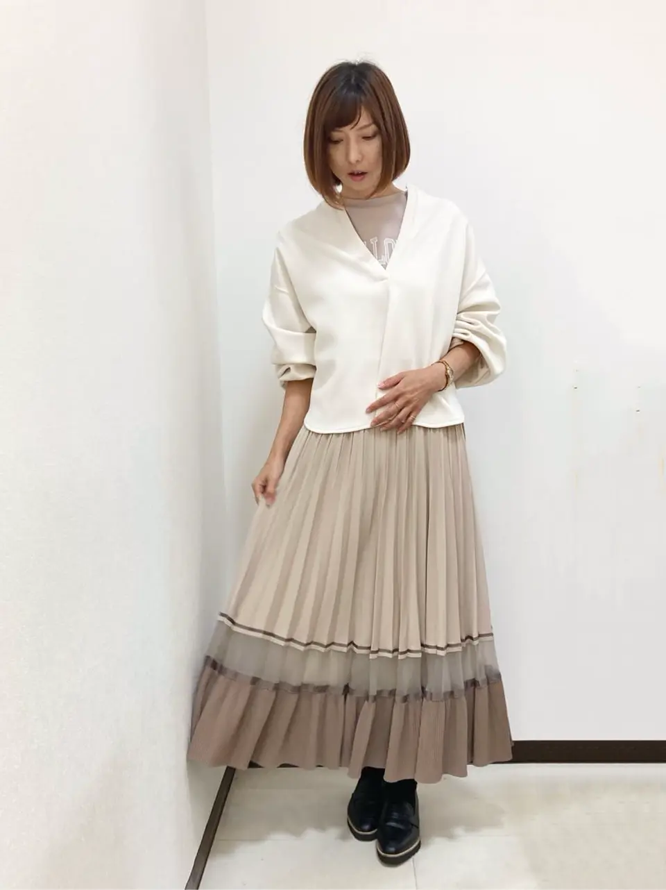  スタッフ コーディネート画像