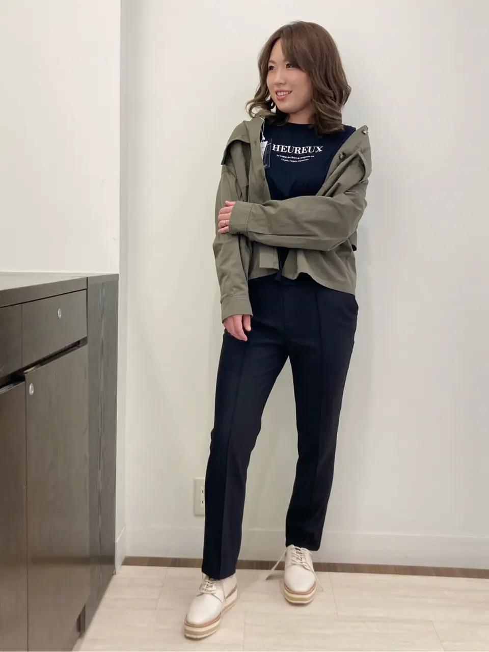 Feroux スタッフ コーディネート画像