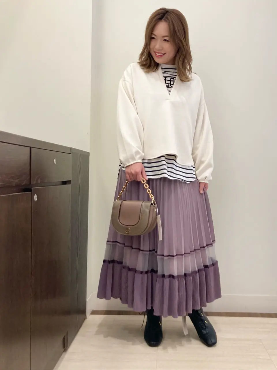 Feroux スタッフ コーディネート画像