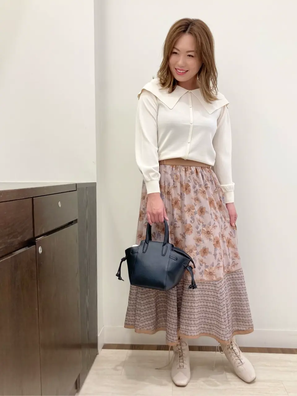 Feroux スタッフ コーディネート画像