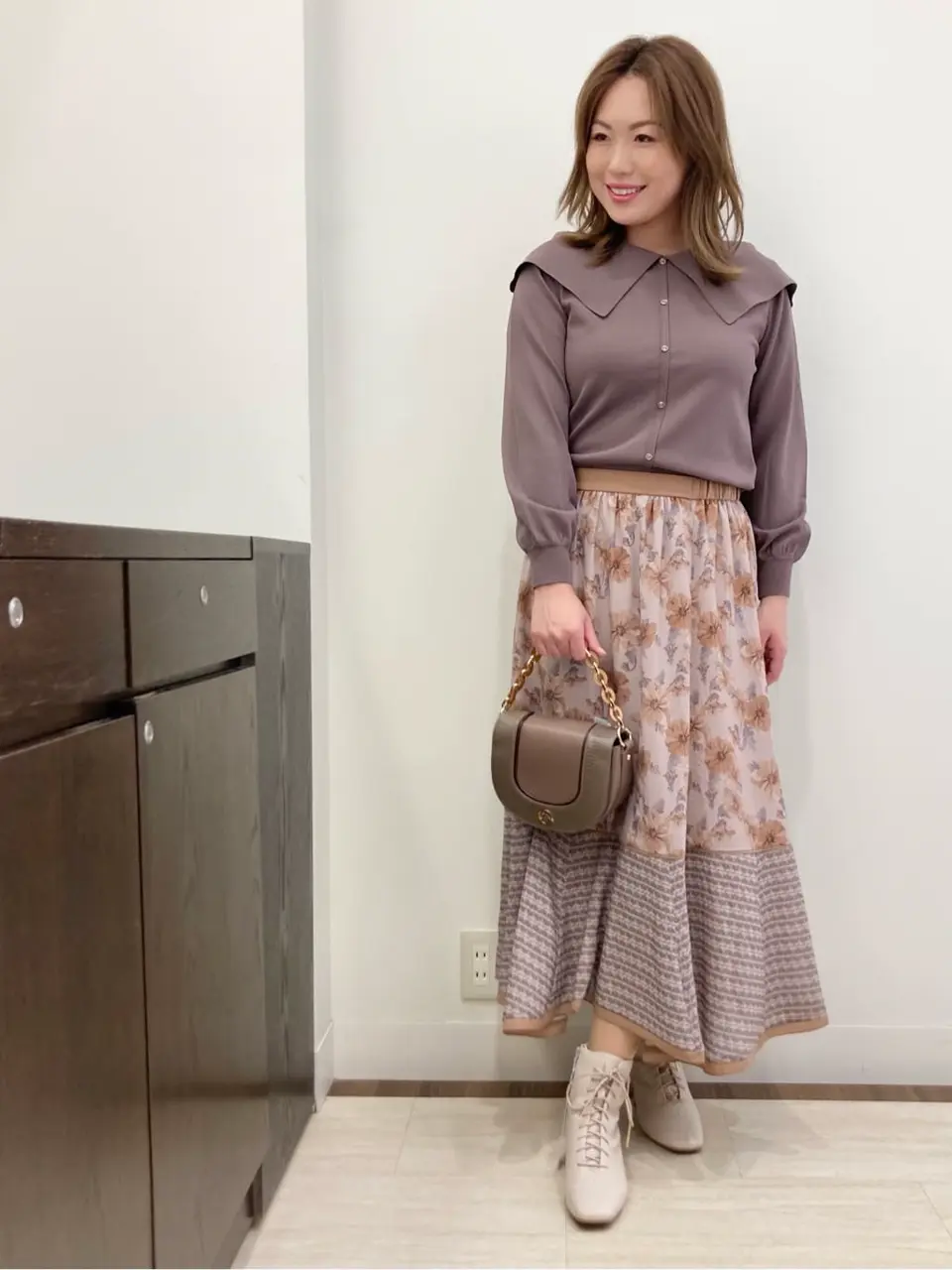 Feroux スタッフ コーディネート画像