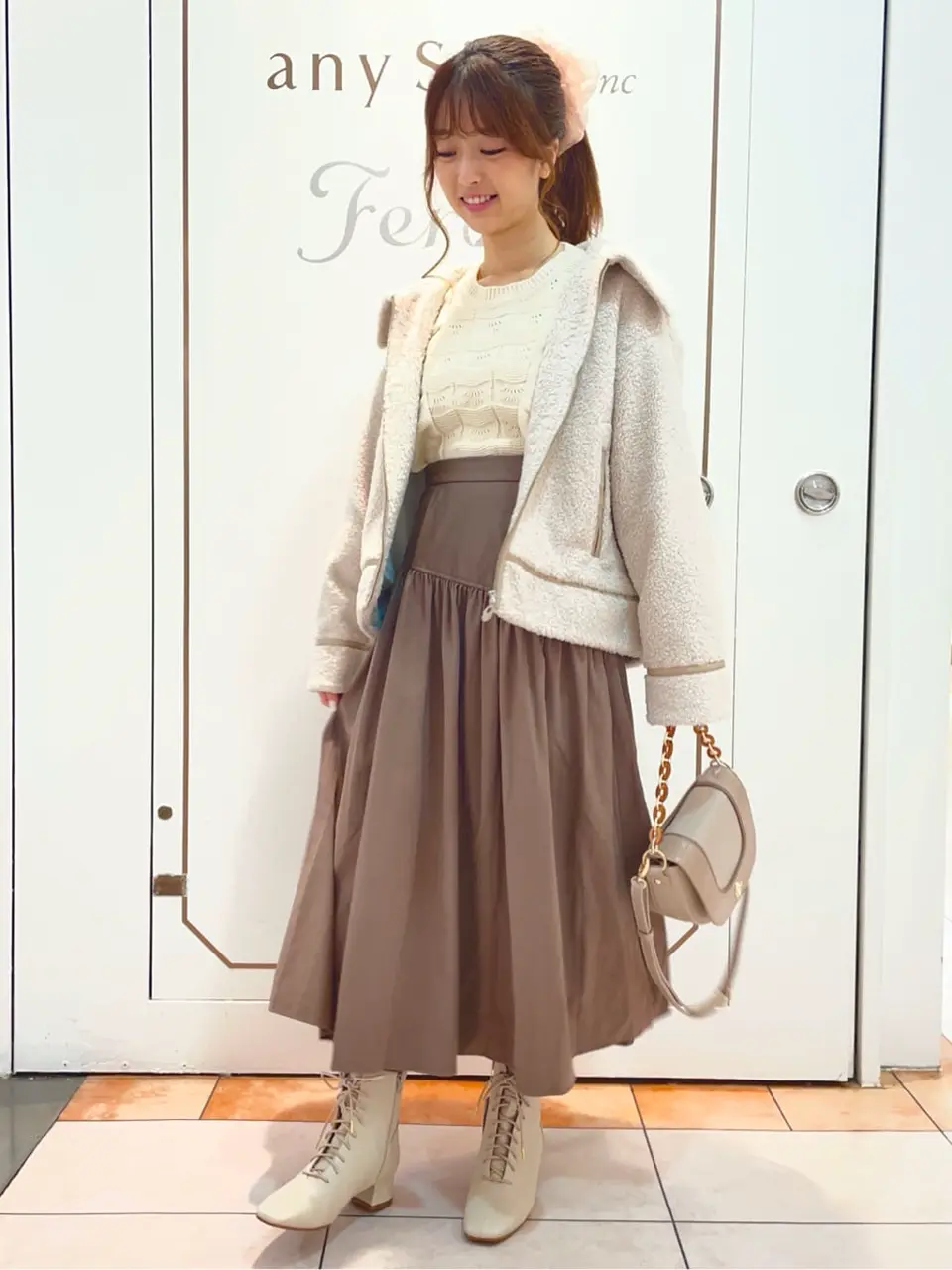 Feroux スタッフ コーディネート画像