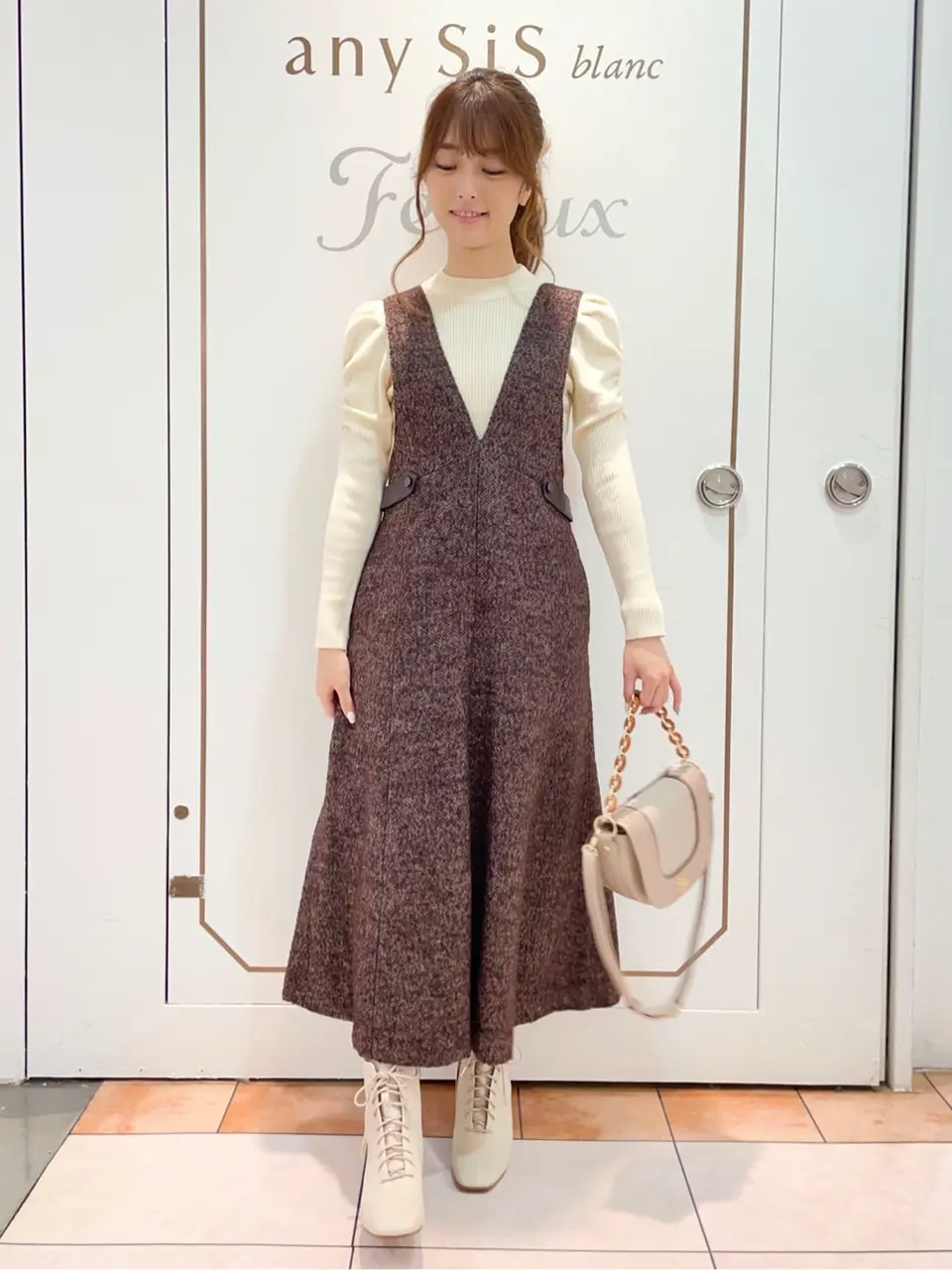 Feroux スタッフ コーディネート画像