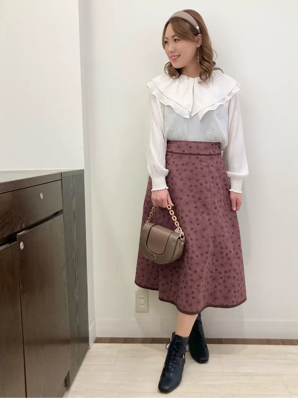 Feroux スタッフ コーディネート画像