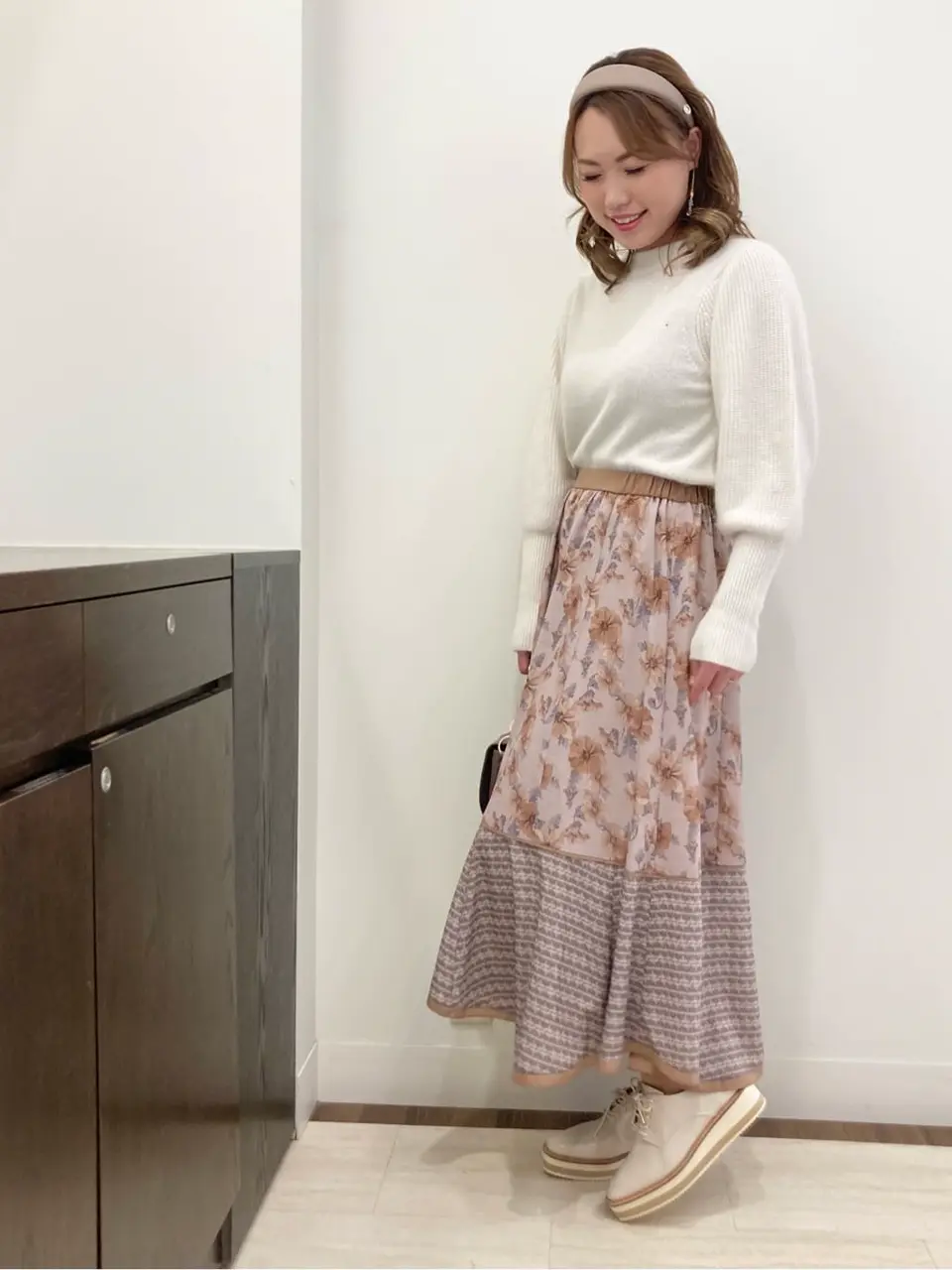 Feroux スタッフ コーディネート画像