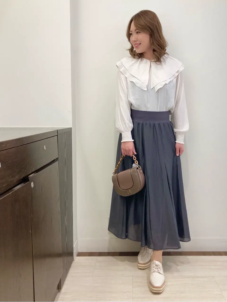 Feroux スタッフ コーディネート画像